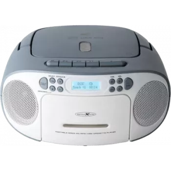 Rádio CD Reflexion RCR2260DAB/BL com sintonizador DAB+, leitor de CD, USB e AUX