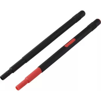 Extensão de pontas de prova VOLTCRAFT MSL-510 200 mm ficha 4 mm conector fêmea 4 mm vermelho, preto 1 par (VC-17312665)