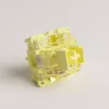Interruptores mecânicos AKKO V3 Pro Cream Yellow, 5 pinos, lineares, 50 g, 45 unid.