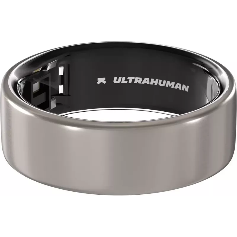 Ultrahuman Ring Air Raw Titanium tamanho 9 | Ultrahuman
