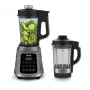 Batedeira de mesa Tefal BL985A31 — 1300 W, jarro de vidro 1,75 l + jarro Tritan 2 l, lâminas de aço inoxidável Trip'Ax de 6 lâminas, função de mistura a vácuo