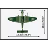 Kit de construção Cobi Blocks Junkers JU 87G-2 Stuka 571 peças kit de modelismo