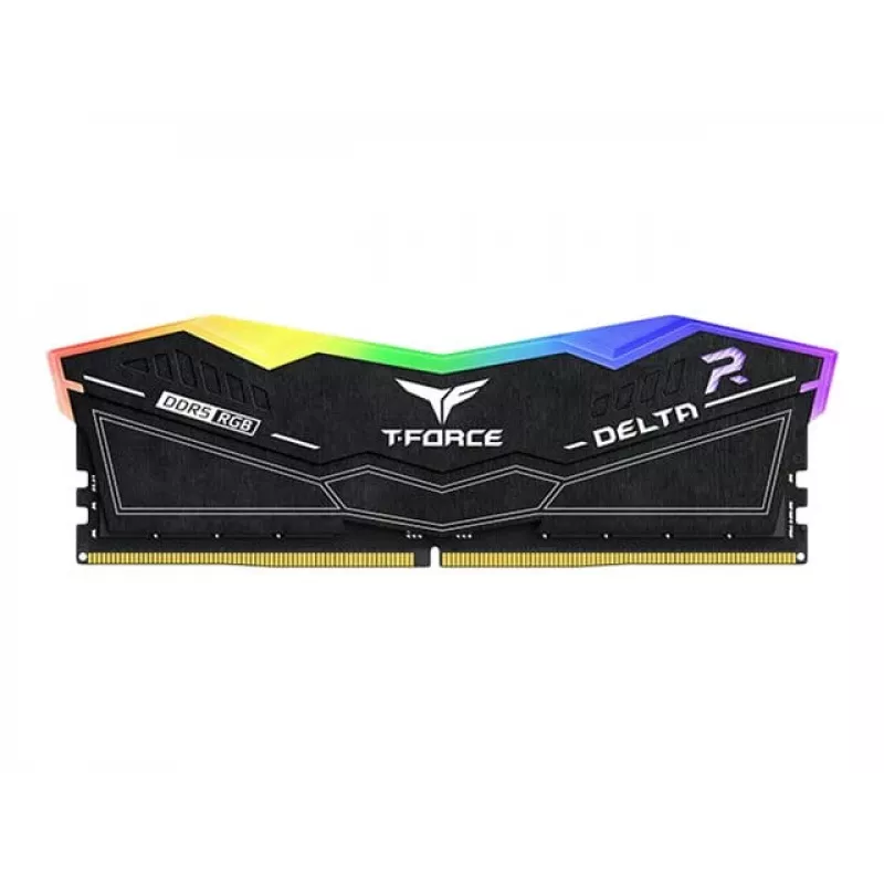 DIMM 32 GB DDR5-6000 (2x 16 GB) Dual-Kit, memória preta, FF3D532G6000HC38ADC01, Delta RGB, INTEL XMP