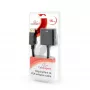 Adaptador DisplayPort para VGA preto