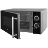 Micro-ondas Amica AMGF20M1GS de bancada com grelhador 20 L 700 W preto, prateado