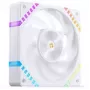 Ventoinha de caixa ARGB PWM de 120 mm Jonsbo HF2-120 Branco – 120 mm, PWM, ARGB
