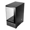 Caixa de PC Mini-Tower TACENS Mars Gaming MC-SE2 — Mini-ITX / Micro-ATX, preto, janela lateral, fonte de alimentação inferior, suporta 2x2,5 polegadas + 1x3,5 polegadas