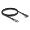 Cabo USB DeLOCK 81131 1 m USB-C preto 40 Gbit/s