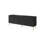 Cómoda HOLE 190x40,5x74,5 cm preto mate