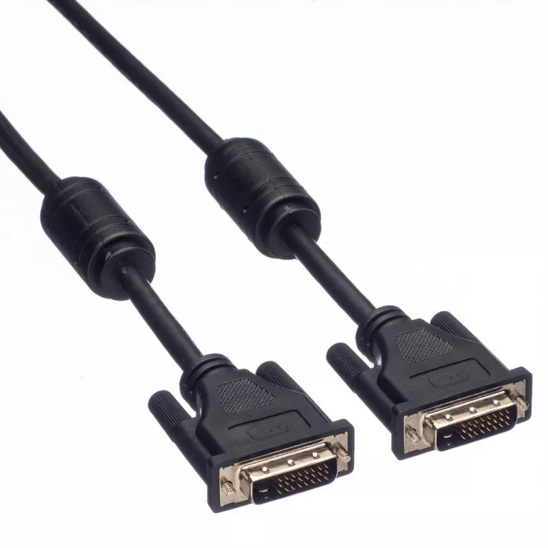 Cabo DVI ROLINE DVI (24+1) Dual Link M/M 7,5 m