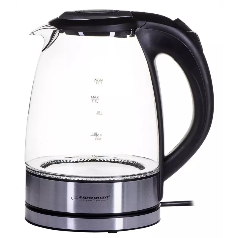 Esperanza EKK012 Chaleira elétrica 1,7 L preto, multicolor 2200 W