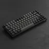 Teclado mecânico gaming AKKO Preto & Dourado 3084B Plus, 84 teclas, interruptores Akko V3 Cream Yellow, iluminação RGB