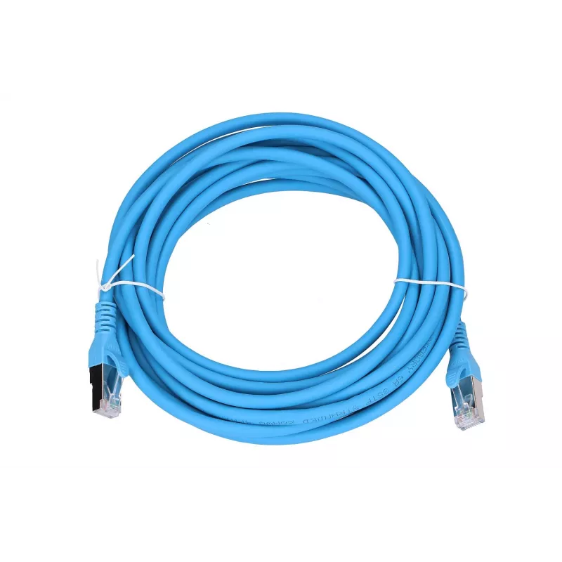 Cabo de patch de rede Extralink Cat.6A RJ-45 Cat6a 5 m azul