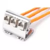 Adaptador Digitus AN-25183 para 3x módulo Keystone aço inoxidável