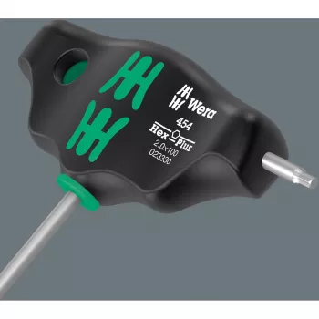 Conjunto de chaves de fendas Wera 454/10 HF Imperial 2 – conjunto de chaves de precisão de 10 peças, polegadas