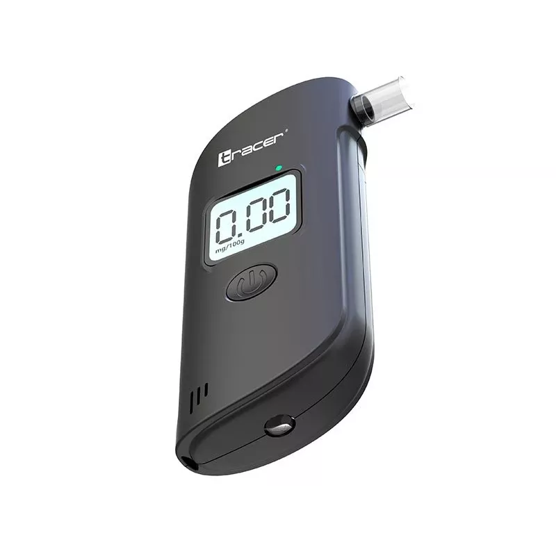 Alcoolímetro de semicondutor Tracer BreathEZ-1, preto
