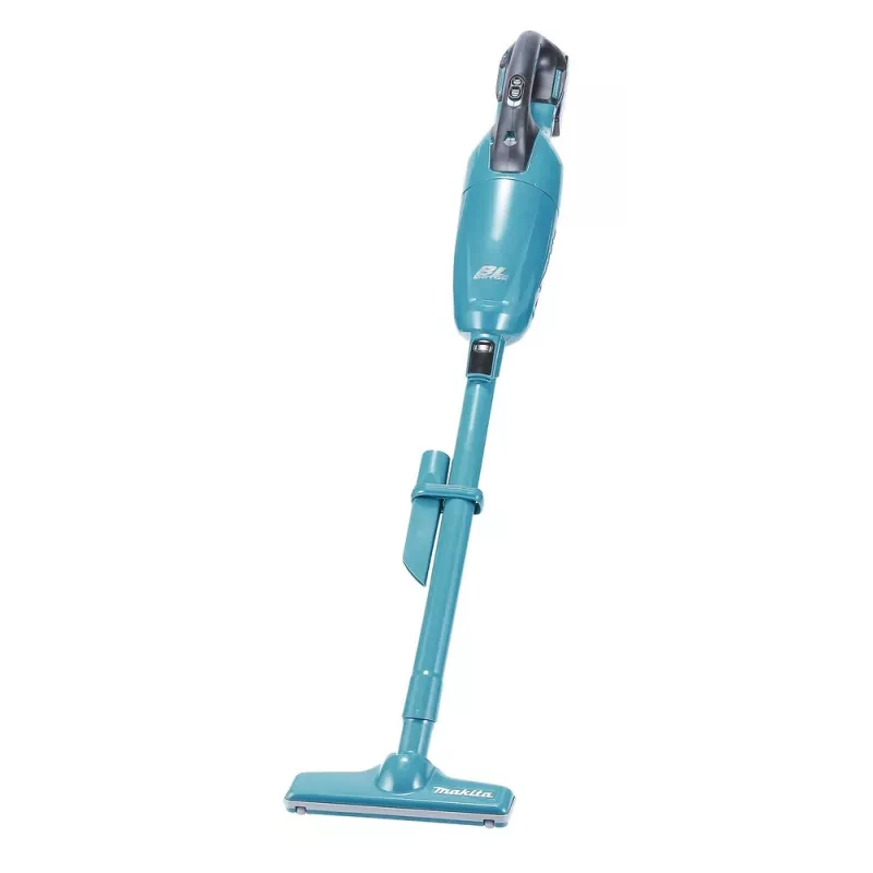 Aspirador vertical/escova elétrica Makita DCL280FZ, bateria, seco, sem saco, 0,75 L, azul
