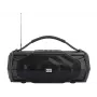 Tracer Explorer TRAGLO47616 coluna Bluetooth portátil, TWS, Bluetooth 5.3, 15 W RMS, rádio FM, lanterna, painel solar, powerbank de 1800 mAh, microSD, preta