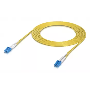 Ubiquiti UACC-OFC-S2-LULU-3M-50 Cabo de ligação de fibra ótica OS2 duplex LC/UPC, 3 m, pack de 50