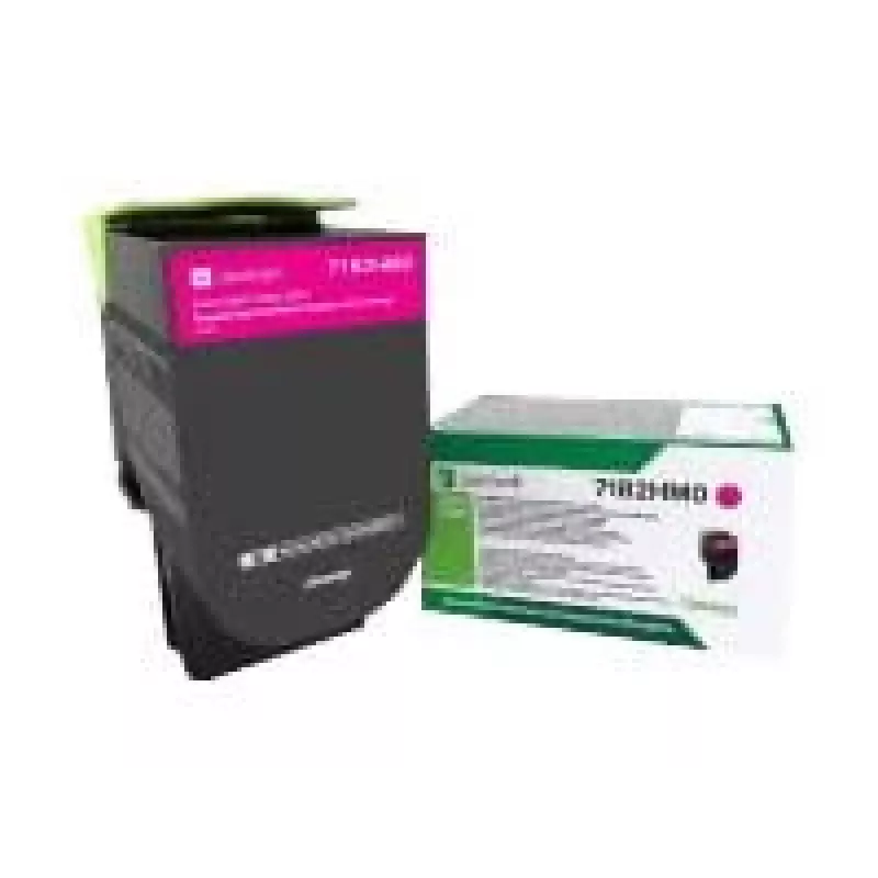 Lexmark 71B2HM0 cartucho de toner, magenta, 3500 páginas