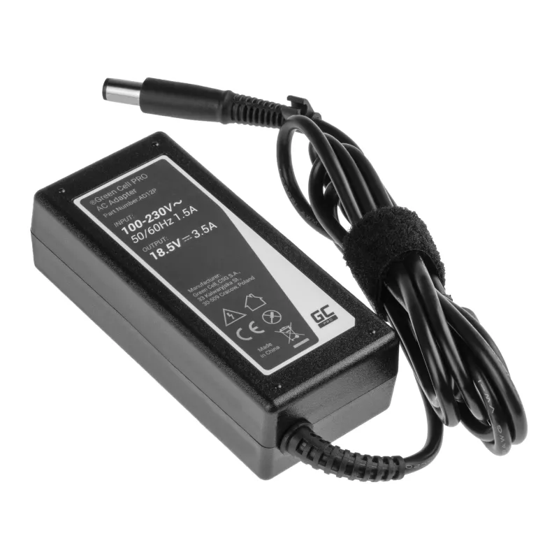 Fonte de alimentação/transformador Green Cell AD12P interior 65 W preto