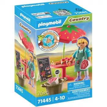 Playmobil Country Banca de compota de morango caseira
