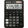 Calculadora SENCOR SEC 372BK LCD de 12 dígitos calculadora de secretária simples, alimentação por pilha