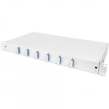 Caixa de fusão de fibra ótica Digitus DN-96320/9 SC OS2 51,5 cm Cinzento