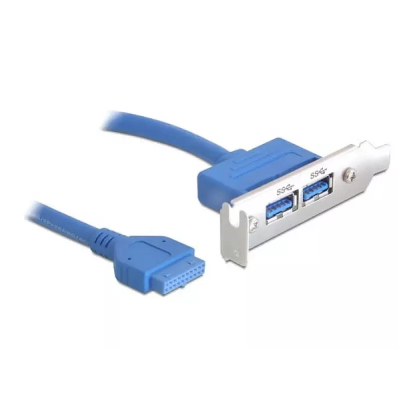 Cabo USB 3.0 DeLOCK 82976 2 x USB 3.0-A 0,4 m