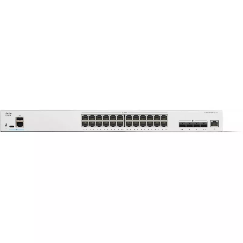 CISCO Catalyst 1300 Switch 24 portas 20 x 10GE RJ45 4 x 10G SFP+ Uplinks