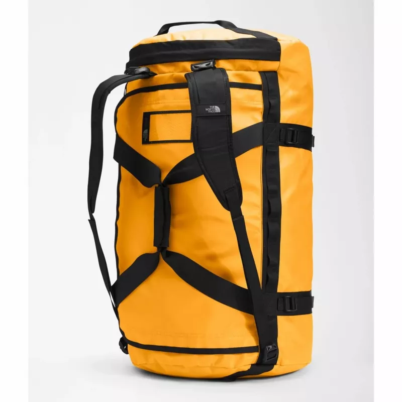Saco de viagem The North Face Base Camp Duffel L 95 L poliéster preto, amarelo