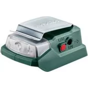 Adaptador de alimentação USB para bateria Metabo 600298000 PowerMaxx PA 12 LED (600298000)