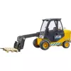Empilhadora BRUDER JCB Teletruk brinquedo — ABS, idade recomendada 3+, preto e amarelo
