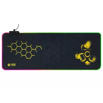 Tapete de teclado e rato TRACER GAMEZONE Hexy1 RGB 80/30/0,4