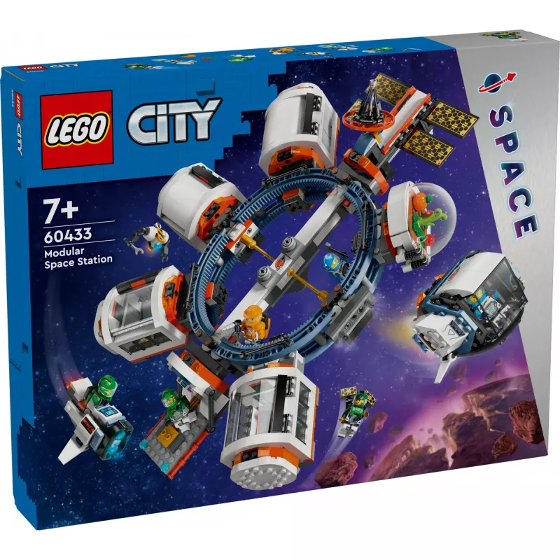 LEGO CITY 60433 ESTAÇÃO ESPACIAL MODULAR