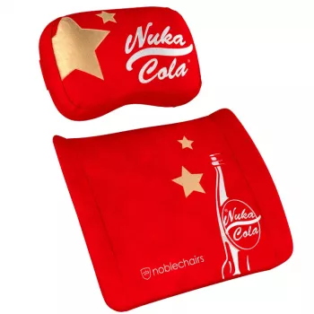 noblechairs conjunto de almofadas de espuma viscoelástica - Fallout Nuka-Cola Edition (embalagem aberta)