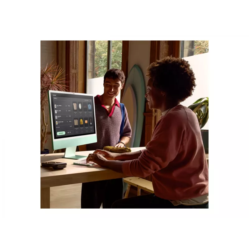 iMac 24 polegadas: M4 10/10, 16 GB, 512 GB SSD – verde