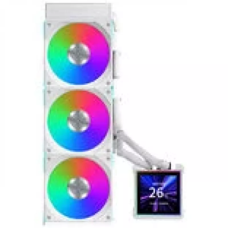 Refrigerador líquido CPU Lian Li HydroShift II LCD-S 360mm AiO com RGB e ecrã LCD