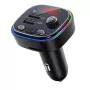 Transmissor FM VAKOSS TC-B439K Bluetooth USB, 87,5–108 MHz, reprodução microSD/USB, saída 5V/3,1A, indicador RGB