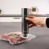 Máquina de vácuo manual VAC 25 (antracite, a pilhas)