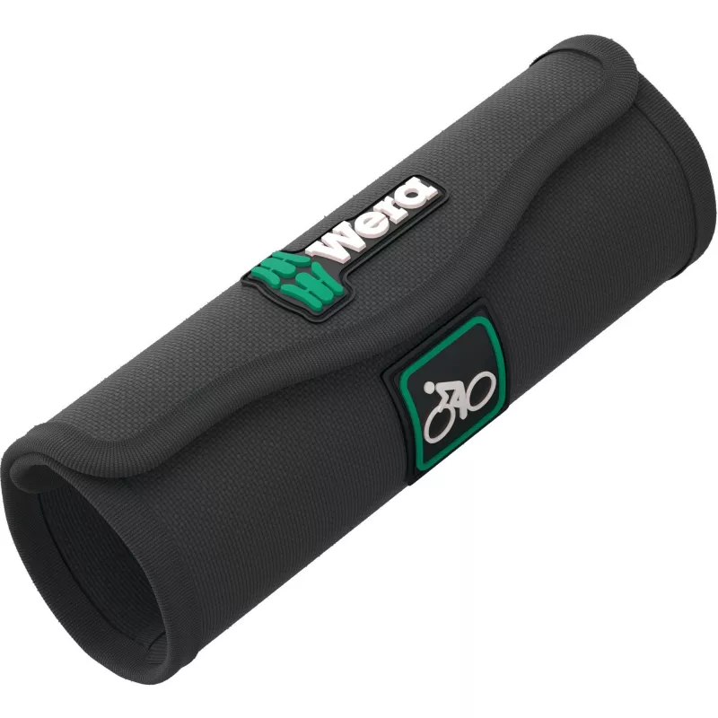 Wera 7515/7 Kraftform Safe-Torque Speed Bicycle 1 05075850001 conjunto de chaves de fendas dinamométricas, 7 peças, 2-6 Nm, sextavado 1/4", preto/verde