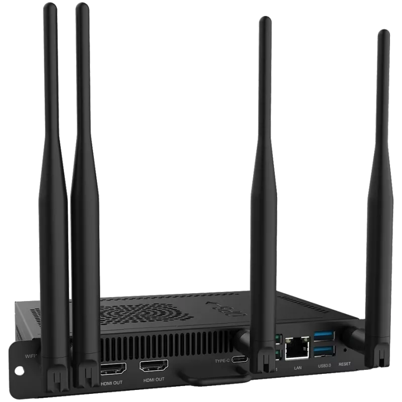 Desktop PC Prestigio Solutions para Multiboard Light & Light+ Série — Intel Core i5-1235U, 8GB DDR5, 256GB SSD, 3G LTE, Wi-Fi 6, TPM 2.0, Windows 11 versão de avaliação
