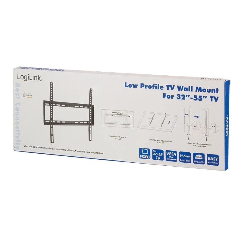 Suporte de TV LogiLink BP0009 139,7 cm (55 polegadas) preto