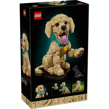 LEGO ICONS 11384 Cachorro Golden Retriever