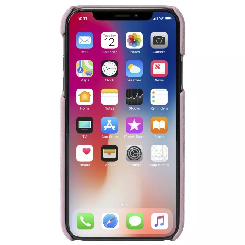 Capa Krusell Broby iPhone XS Max 16,5 cm rosa