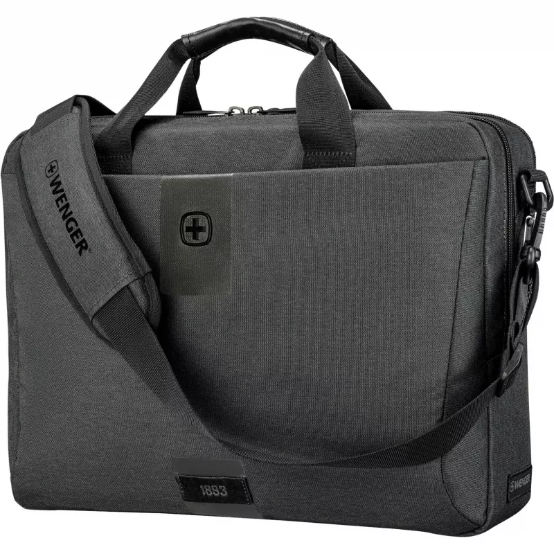 Pasta Wenger SwissGear MX Eco Brief 40,6 cm 16 polegadas Cinzento