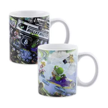 Caneca Paladone Mario Kart termossensível multicolor PP8307NN
