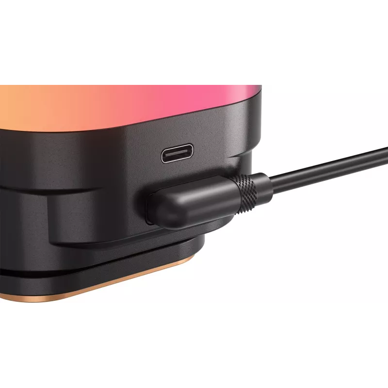 Arrefecedor de ar Corsair iCUE LINK TITAN 240 RX LCD 12 cm preto 300–2100 RPM
