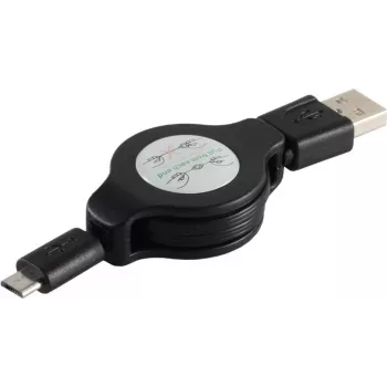 Cabo USB ShiverPeaks BS14-18001 1m USB-A Micro-USB B preto