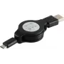 Cabo USB ShiverPeaks BS14-18001 1m USB-A Micro-USB B preto